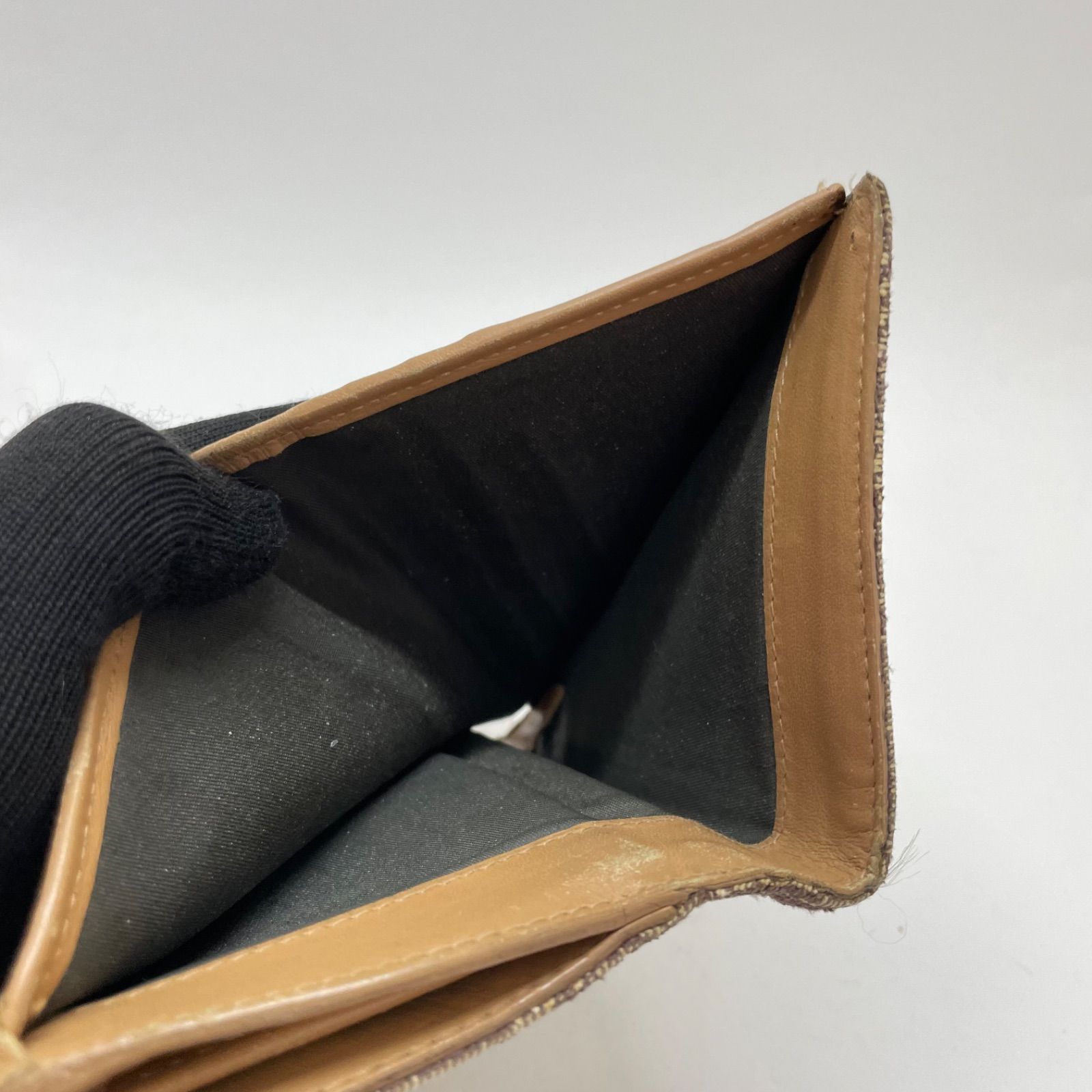 1300 Christian Dior クリスチャンディオール 折り財布 総柄