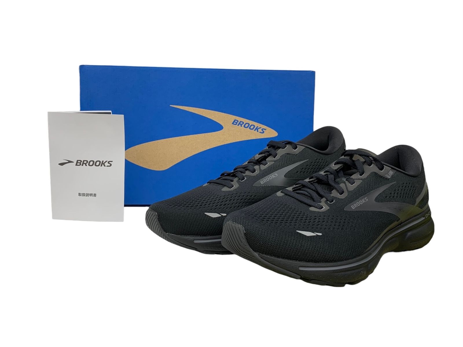 BROOKS(ブルックス) ゴースト15 ニュートラル ランニングシューズ X-Wide スニーカー 1103934E020 28.5cm ブラック/ ブラック/エボニー メンズ/025 - メルカリ