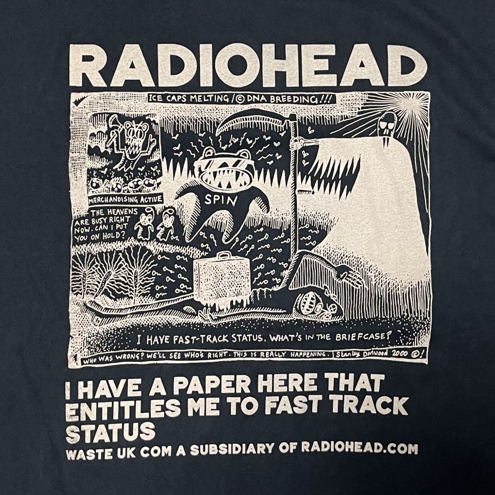 Stanley Donwood スタンリードンウッド RADIOHEAD スタンリー・ドンウッド》Stanley Donwood 「ZEITGEISTⅡ」 英国