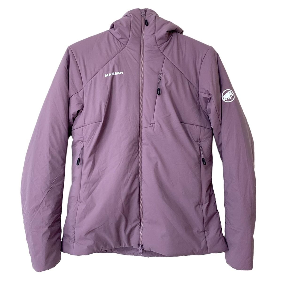 MAMMUT マムート ブルゾン サイズASIA M レディース - ピンクベージュ 長袖 中綿 ジップアップ 秋 冬