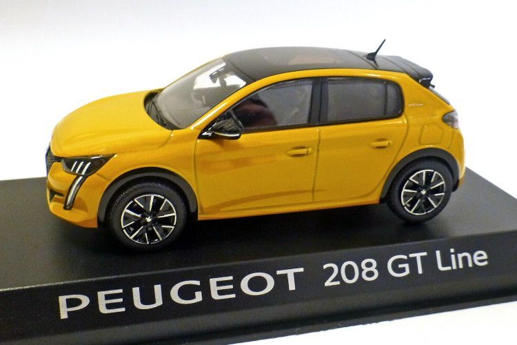 新品 1/43 ノレブ プジョー 208 GT 後期型 イエロー ノレブ 1/43 プジョー 208 GT 2019 イエロー Norev 1:43 Peugeot 208