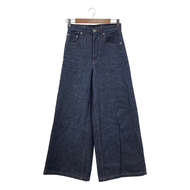 ⭐︎美品カレンソロジー　グッドバギーデニムパンツ　インディゴ　40 Curensology / カレンソロジー | グッドバギー デニムパンツ