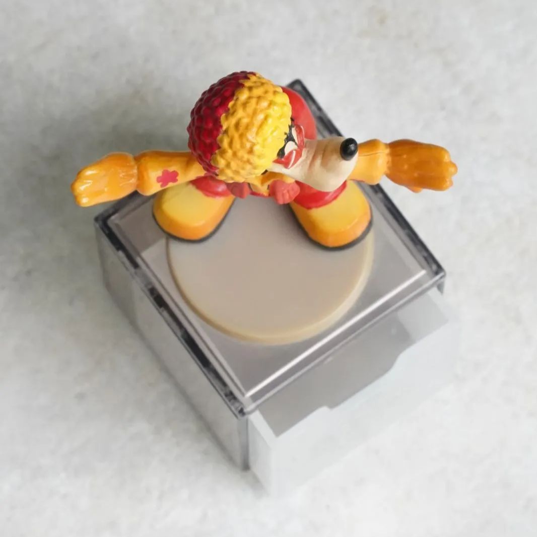 【未使用】ディズニー　スーパーダンシンマニア　フィギュア フィギュアリン 陶器 未使用】ディズニー スーパーダンシンマニア フィギュア