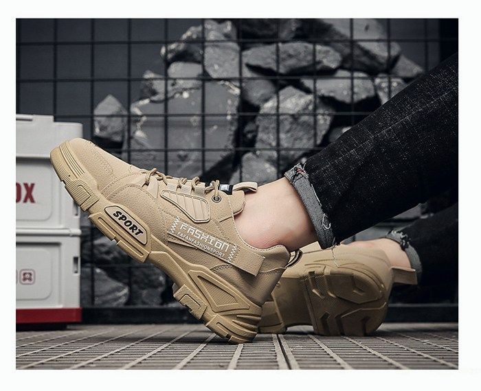 メンズ トレッキングシューズ スニーカー 登山靴 ワークシューズ