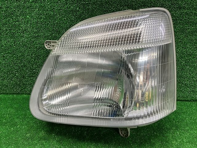 スズキ MA63S ワゴンRプラス 左ヘッドライト ハロゲン P0257 241206223