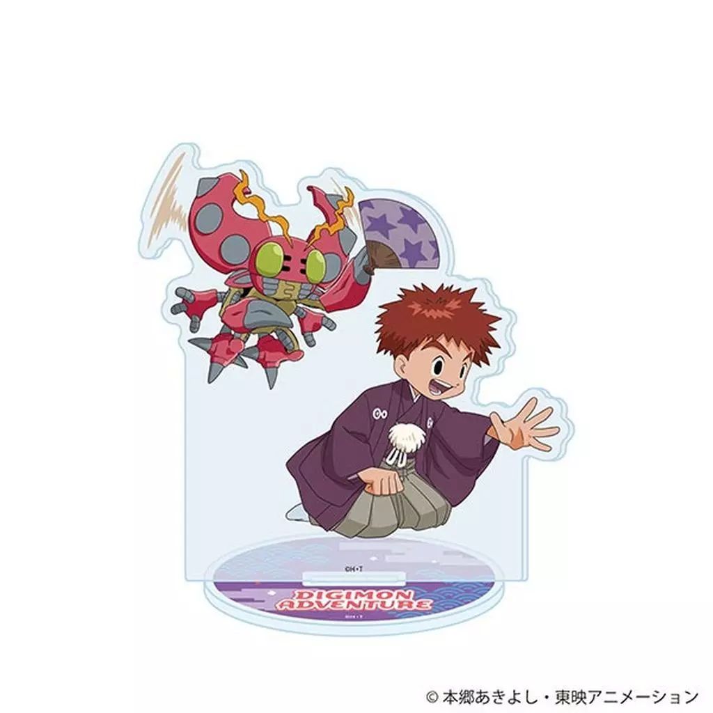 デジモン 中古】アクリルスタンド・アクリルパネル 12.泉光子郎