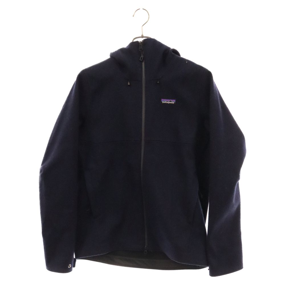 PATAGONIA (パタゴニア) Recycled Wool Jacket フーデット リサイクル ウール ジャケット ネイビー 27446 -  メルカリ