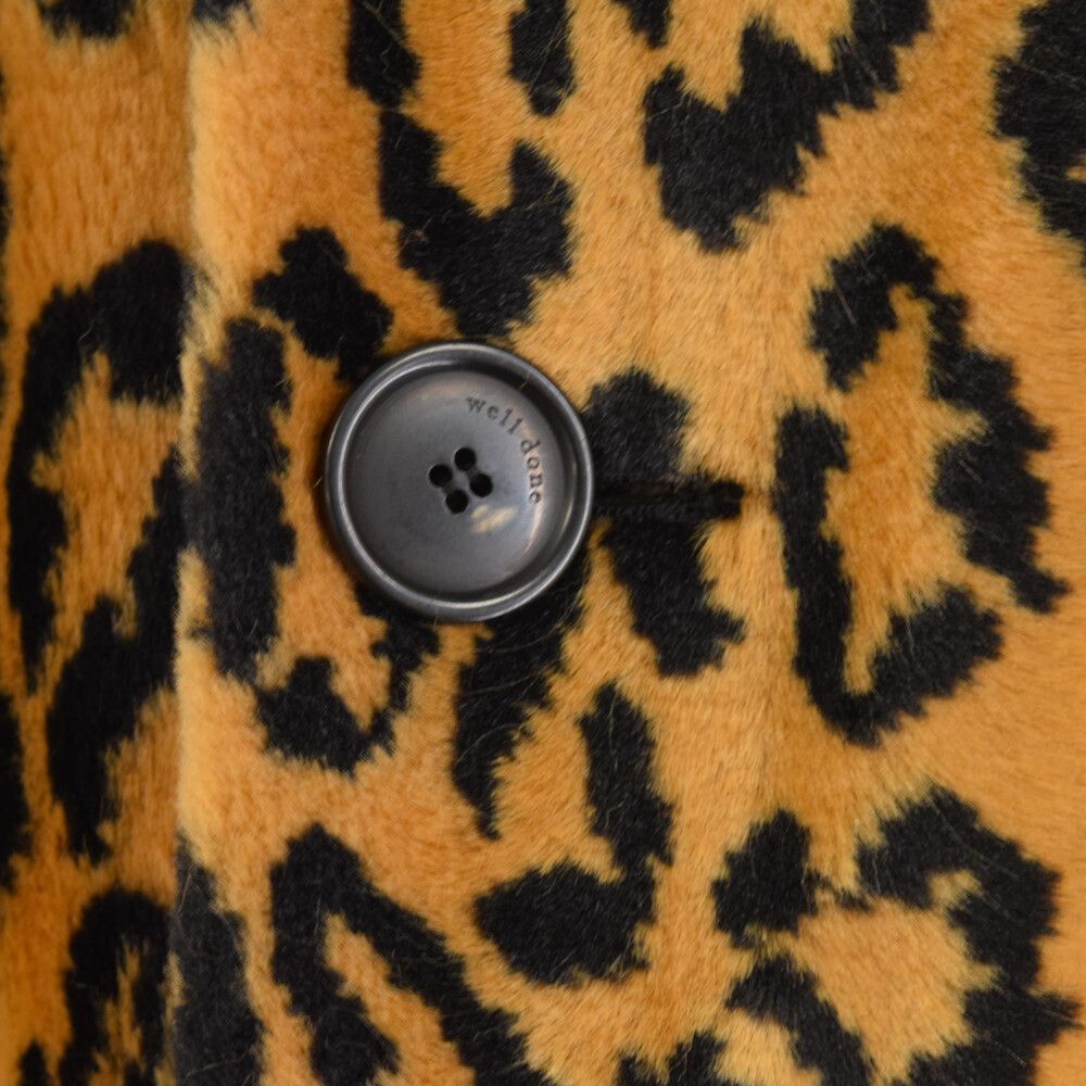 we11done (ウェルダン) Leopard Coat レオパード コート we11done (ウェルダン) Leopard Coat レオパード コート