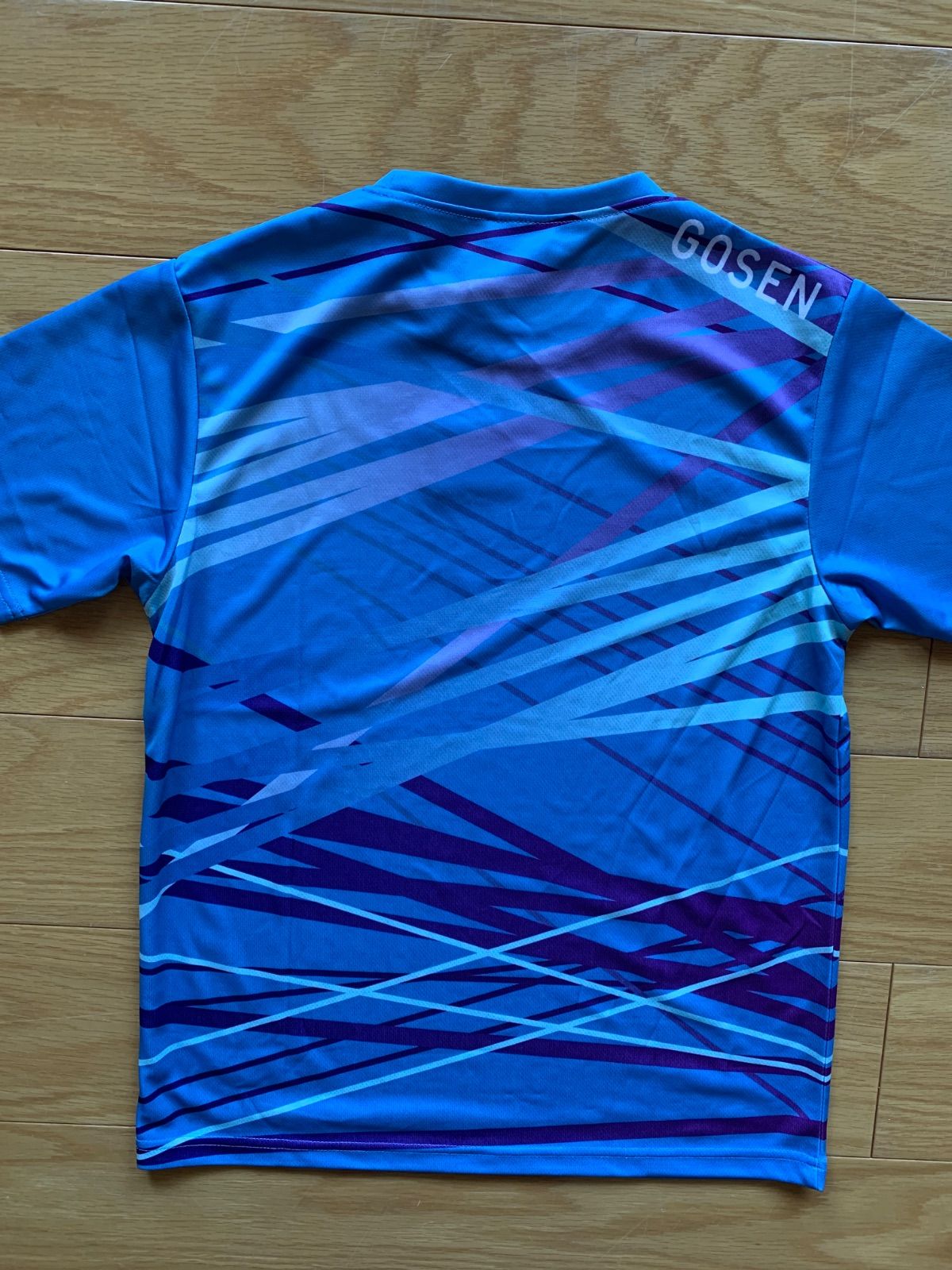 GOSEN 長袖Tシャツ ブルー 2025年インターハイ　佑愛 GOSEN 長袖Tシャツ ブルー 2025年インターハイ 佑愛様 専用