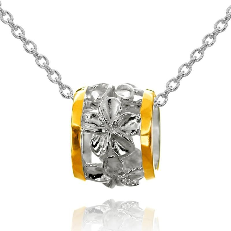 ハワイアンジュエリー ゴールド チューブ バレル ネックレス K10あずきチェーン太さ0.7mm CG-GP126R K14ゴールド 14金 CG-GP126R ハワイアンジュエリー ハワイアンジュエリー ゴールド チューブ バレル