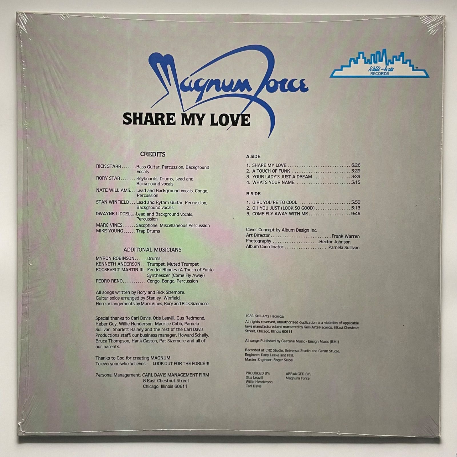 レコード (LP) [Soul] Magnum Force / Share My Love - メルカリ
