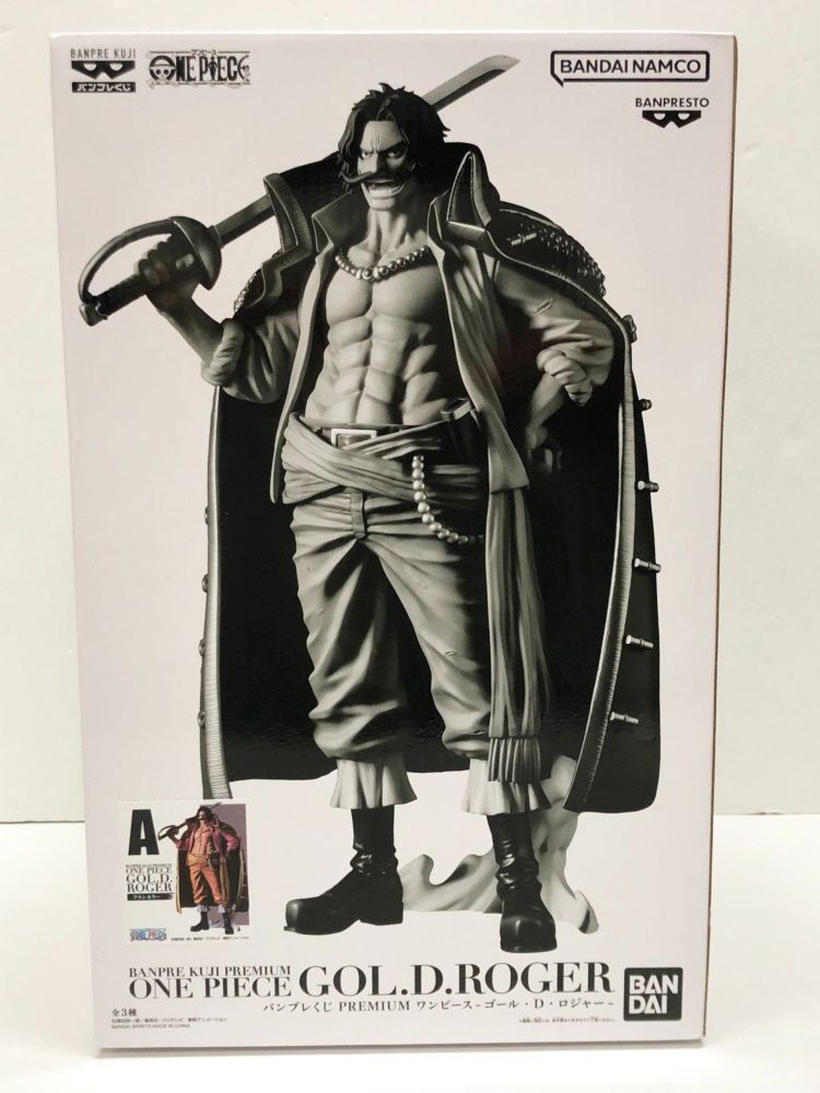 ワンピース　バンプレくじ　PREMIUM ロジャー　A賞 ブラシカラー バンプレくじ PREMIUM ワンピース-ゴール・D・ロジャー-A賞