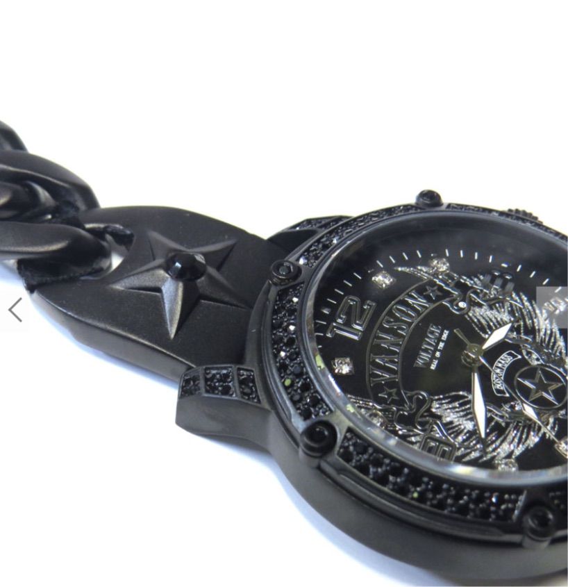 【半額セール！】VANSONｘVOLTAGE　バンソンｘヴォルテージ　コラボ ウォッチ メンズ腕時計 　腕時計　メンズ　クオーツ　 シチズンミヨタムーブメント　 オリジナルケース付き（NVWC-2203）