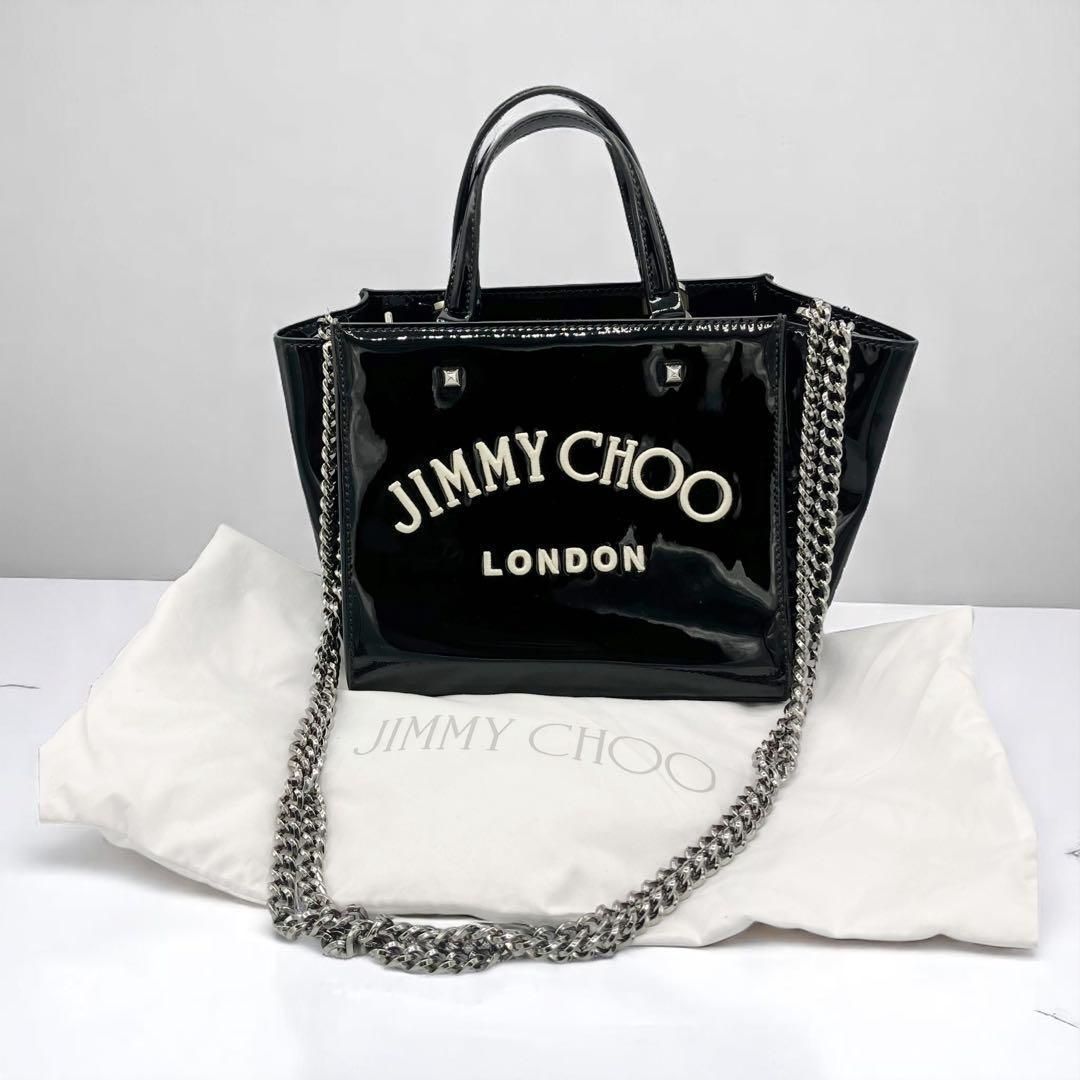 美品✨ ジミーチュウ ヴァレンヌ スモール 2way トートバッグ - メルカリ
