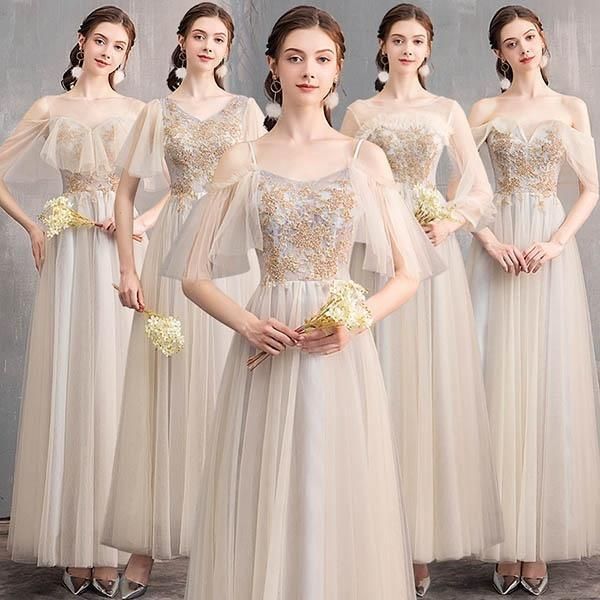 タグ付き✨ ANDRESD 4way オフョルダーバルーンヘムラインドレス　M タグ付き✨ ANDRESD 4way オフョルダーバルーンヘムラインドレス