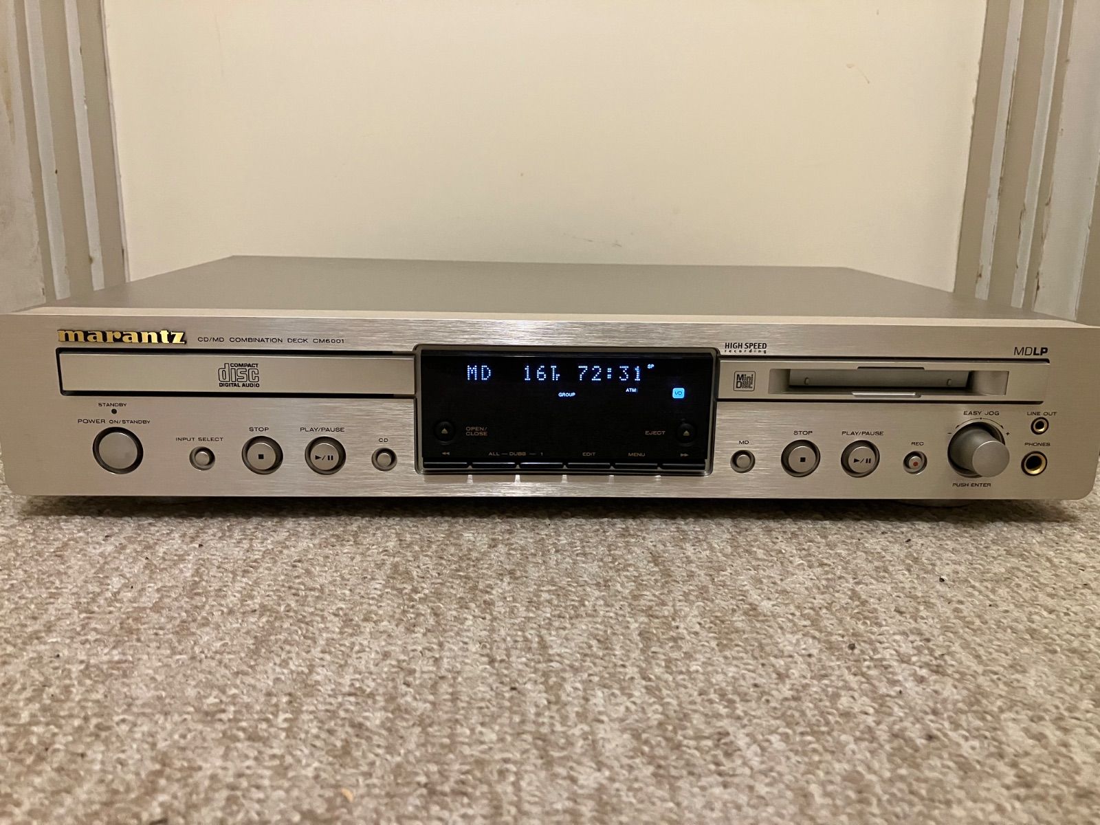 高級感 marantz メルカリ - CM6001 CD/MDコンビネーションデッキ その他