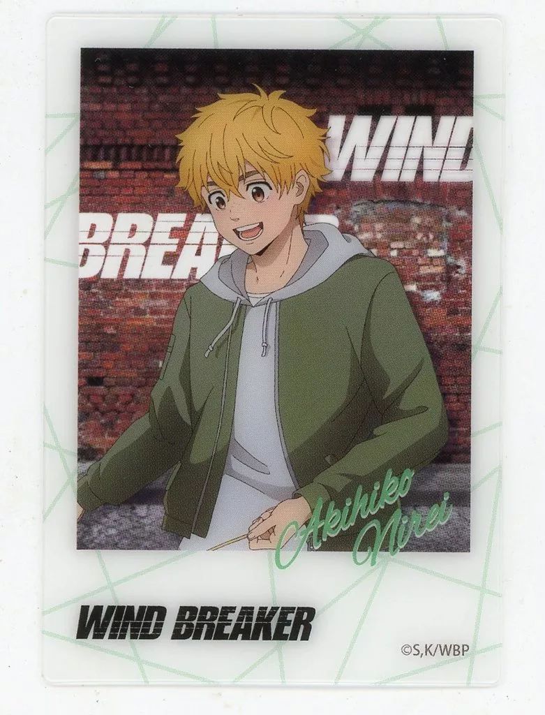 中古】キャラカード 楡井秋彦(背景ブラウン・ブラック) 「WIND