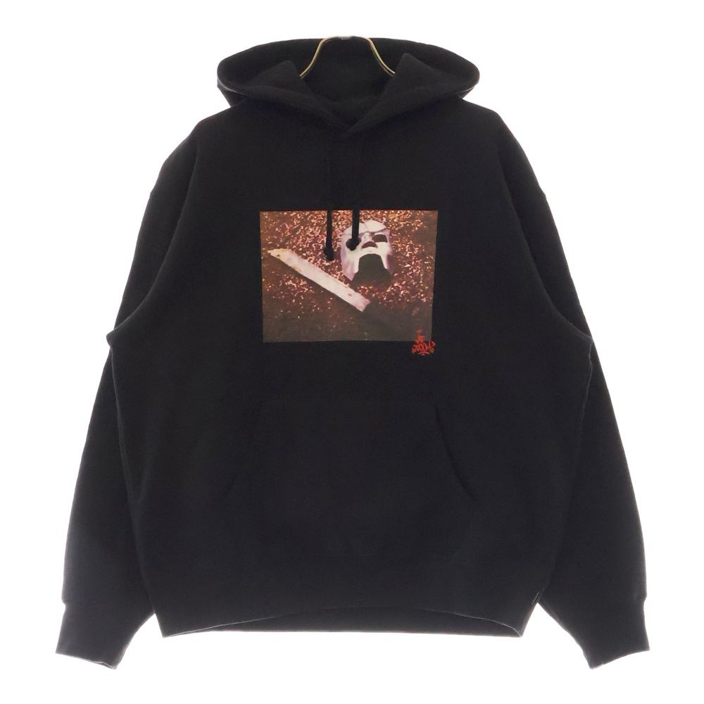 SUPREME シュプリーム 23AW MF DOOM Hooded Sweatshirt プリント プルオーバーパーカー ブラック