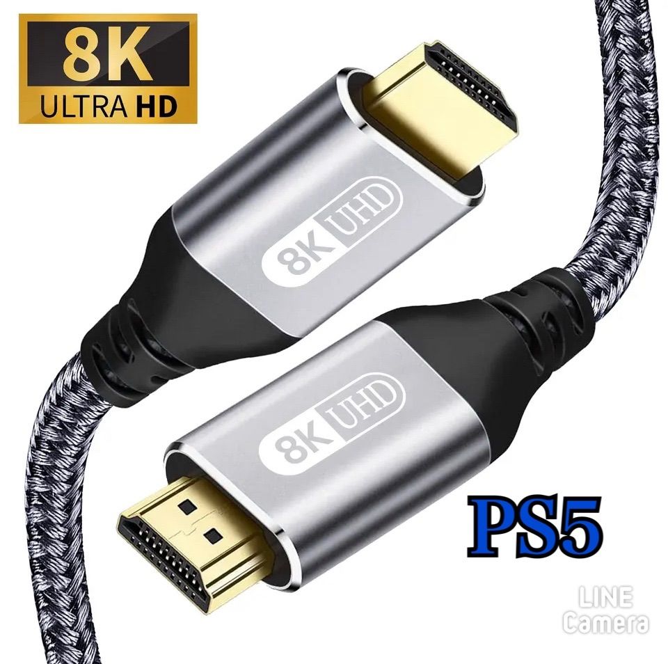 🎮HDMI 2.1 ケーブル🎮,4k,120hz,48gbps,till,hdmi,高速,hdmi,ラップ