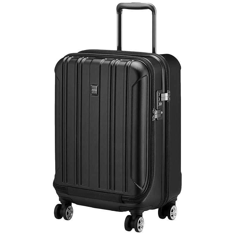 ジェットエージ キャリーケース フロントオープンS 機内持ち込みサイズ 36L ブラック 0