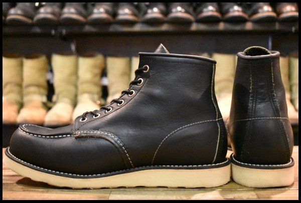 REDWING アイリッシュセッター 8半D 黒 9.5D 美品 15年】レッド