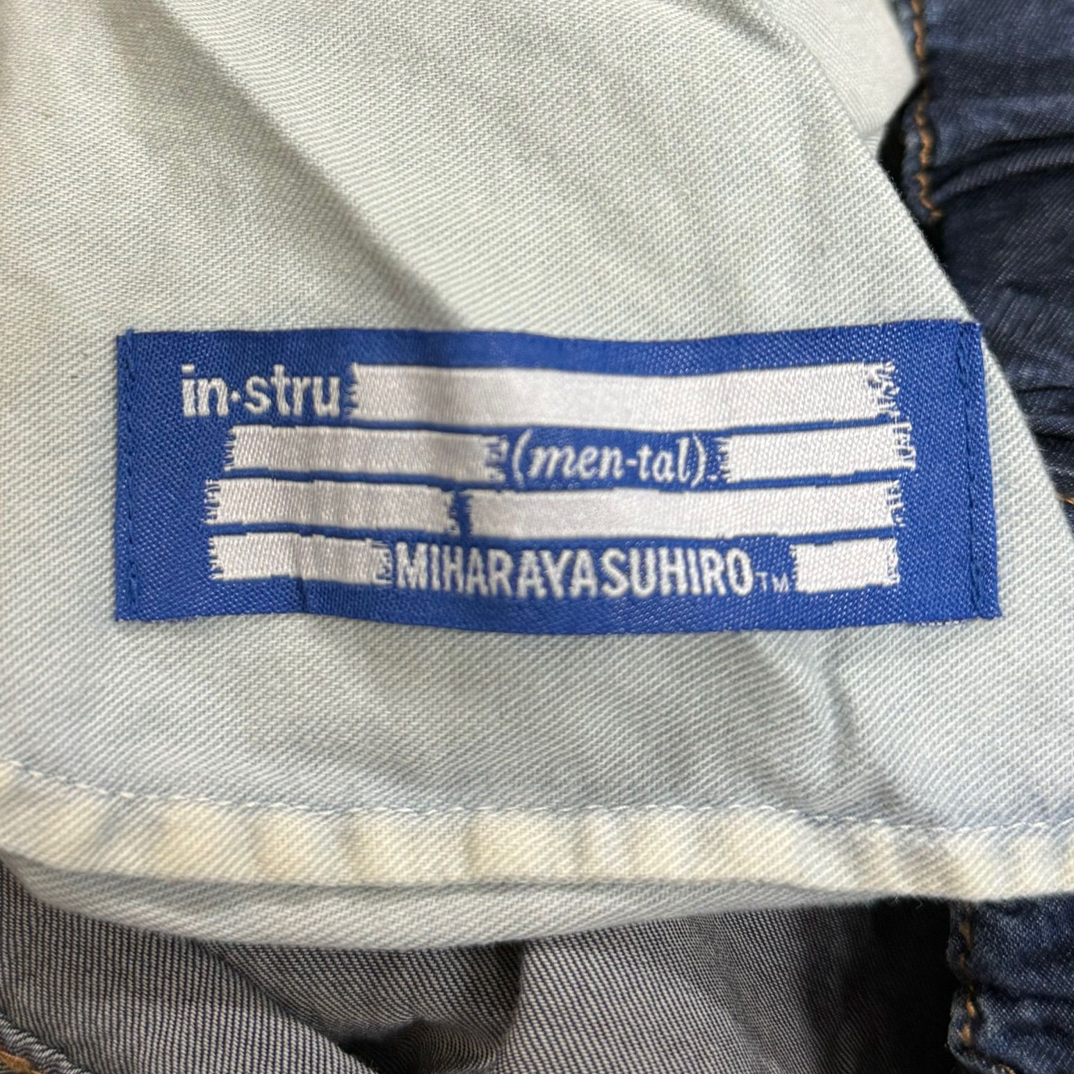 定価29700円 in・stru(men-tal). Maison MIHARA YASUHIRO Tencel 定価29700円 in・stru(men-tal). Maison MIHARA YASUHIRO Tencel