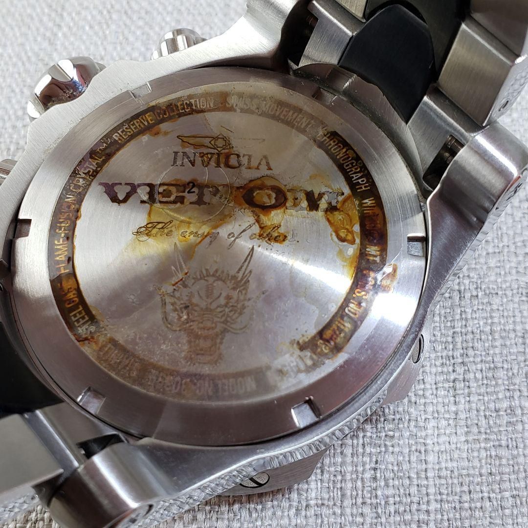 INVICTA VENOM インビクタ ヴェノム 腕時計 シルバー ブラック