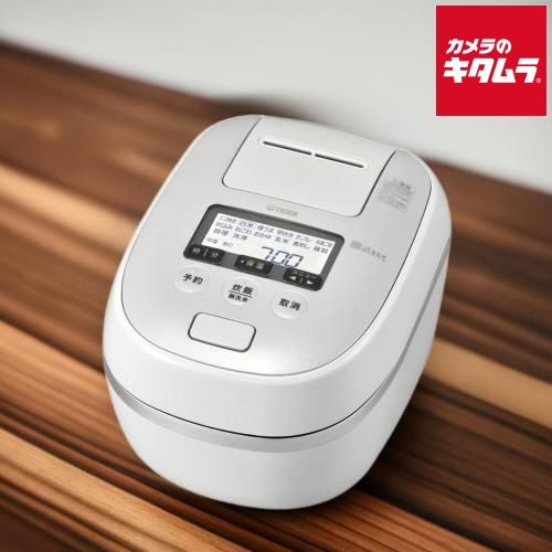 タイガー 圧力IH炊飯器 炊きたて ご泡火炊き JPD-G060-WGオーガニックホワイト 3.5合炊き 納期約１－２週間
