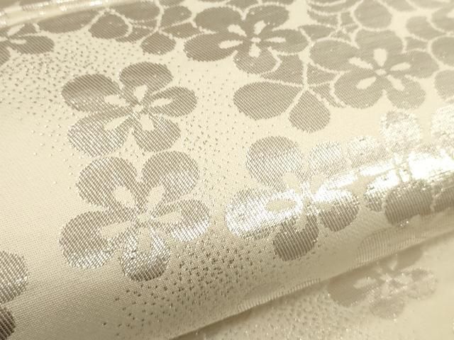 平和屋着物▽紫綬褒章 巨匠『岩田専太郎』 両面 六通柄袋帯 唐織