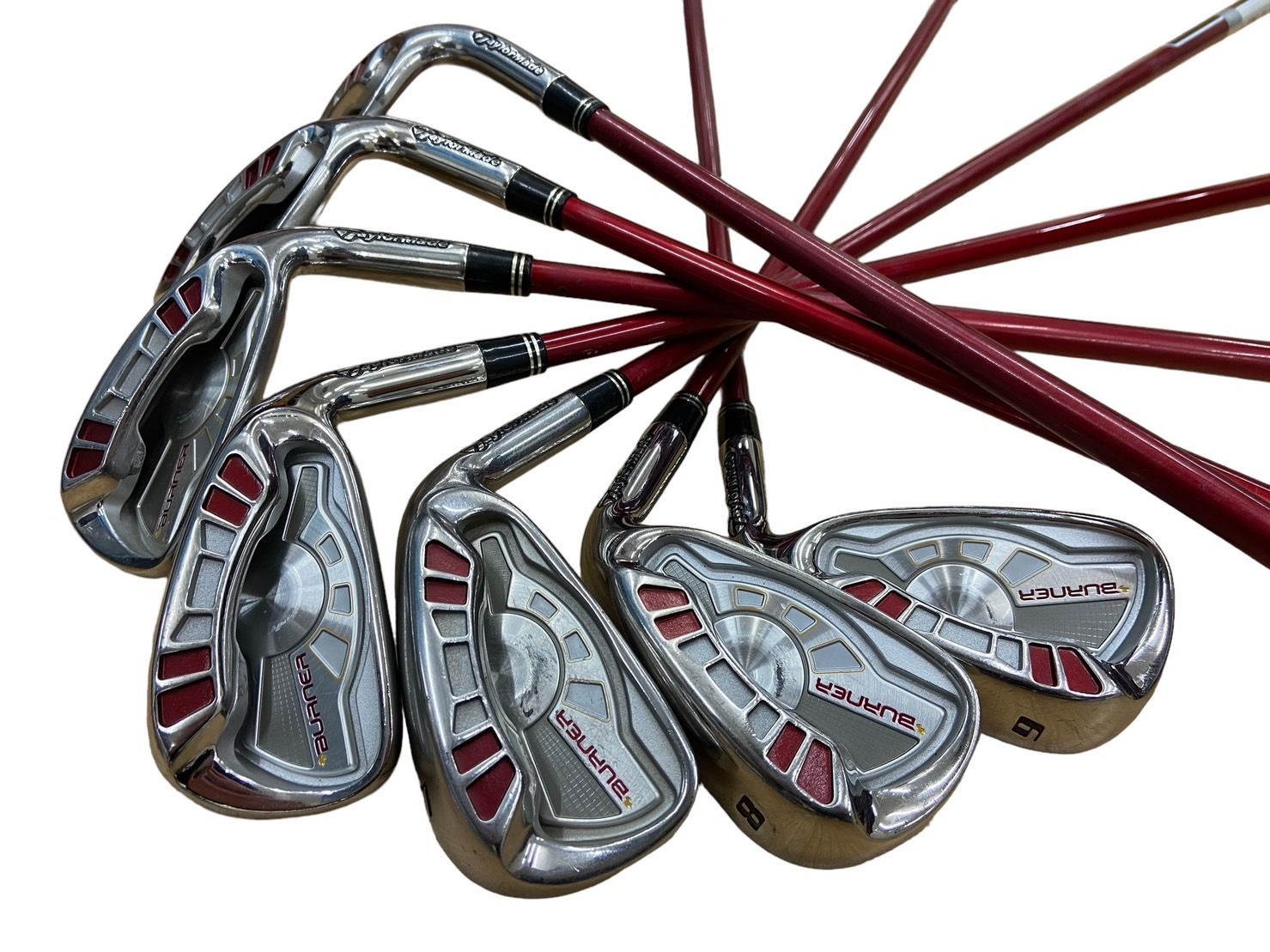 TaylorMade BURNER アイアン 7本セット テーラーメイド バーナー REAX