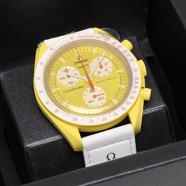 未使用 オメガ×スウォッチ ムーンウォッチ ミッション トゥ ザ サン  