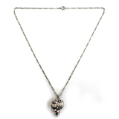 ジョージジェンセン Georg Jensen シルバー 925 イヤーペンダント 1996