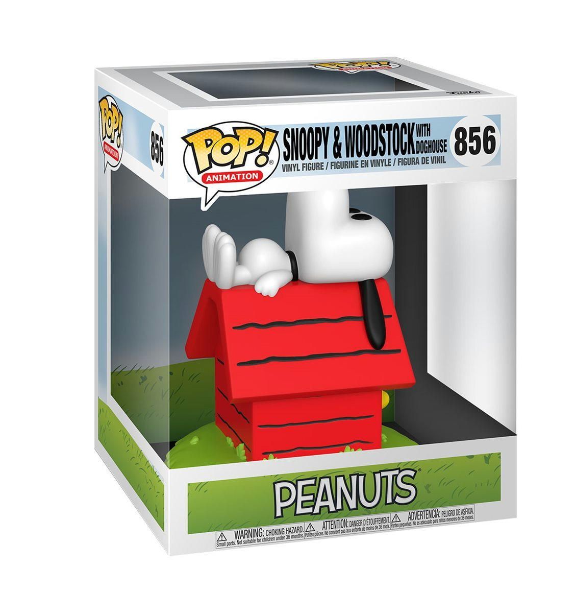  スヌーピー フィギュア Peanuts Snoopy on Doghouse Deluxe Funko Pop! その他