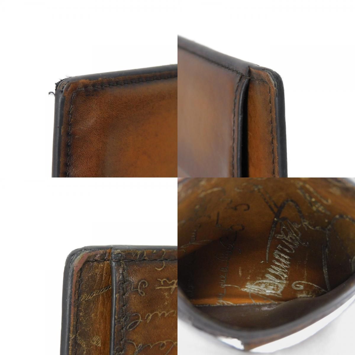 Berluti ベルルッティ バンブー テトリス ヴェネチア カーフ カード 