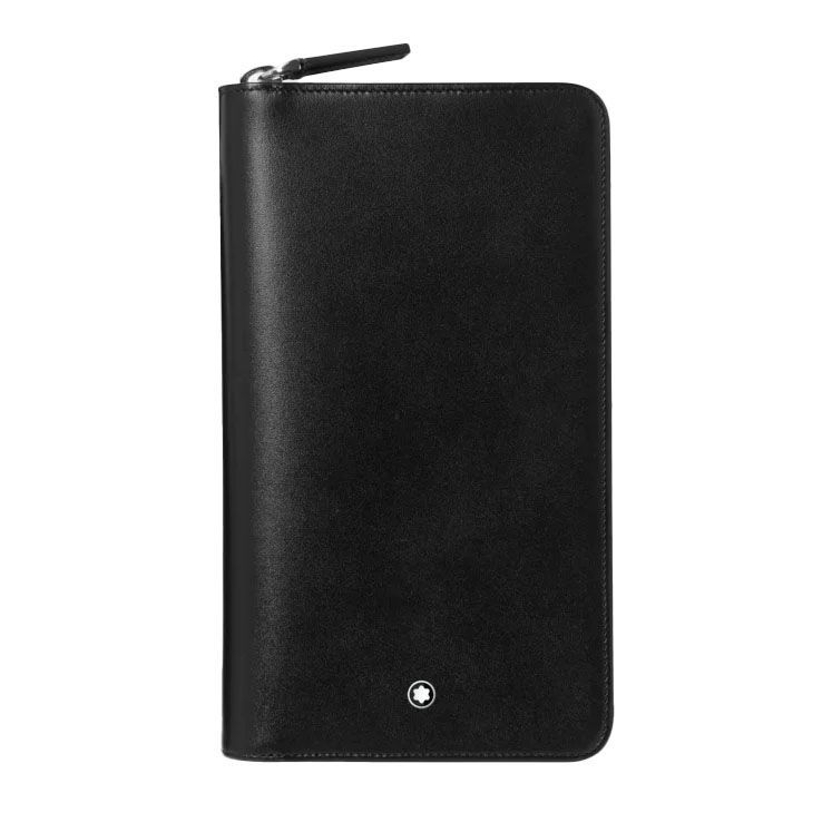 MONTBLANC モンブラン MSTコンパクト トラベルウォレット ブラック 