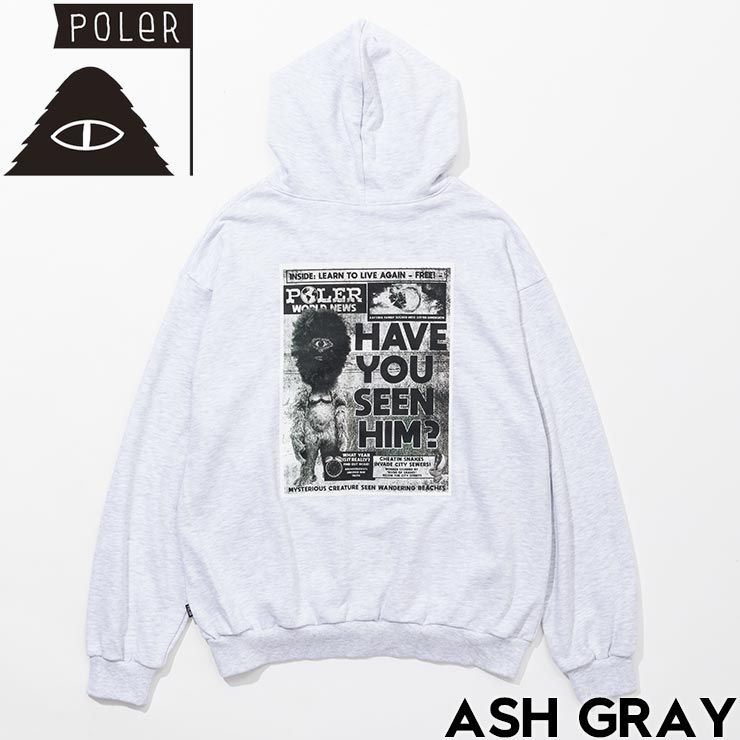 POLeR ポーラー CREATURE HOOD プルオーバーパーカー フーディ 253MCV0067 日本代理店正規品