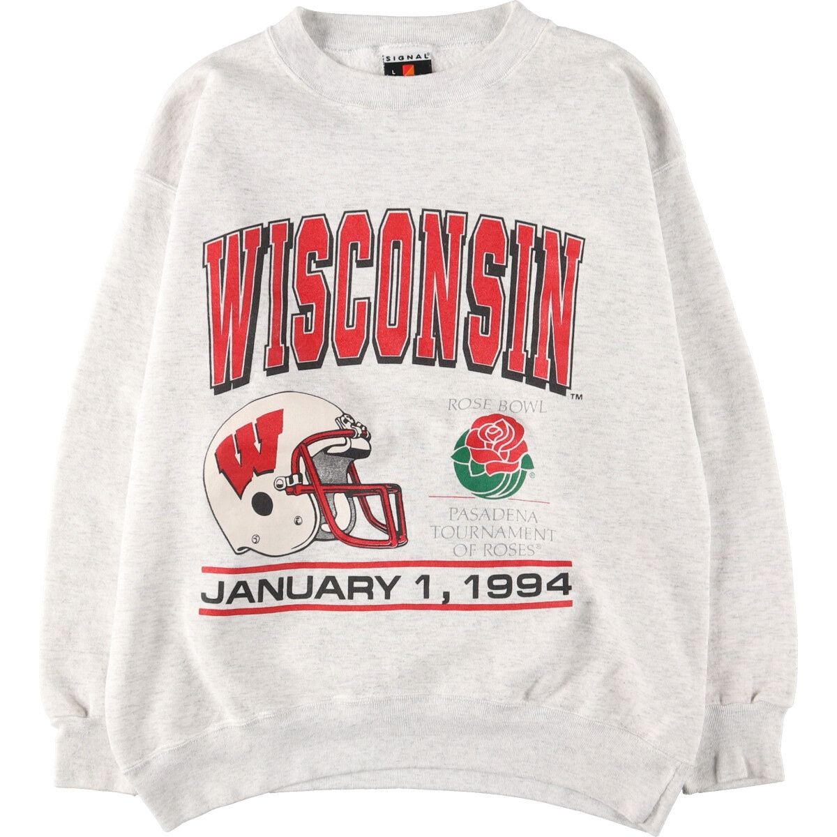 90s WISCONSIN バッキーくん ウィスコンシン大学 スウェット USA