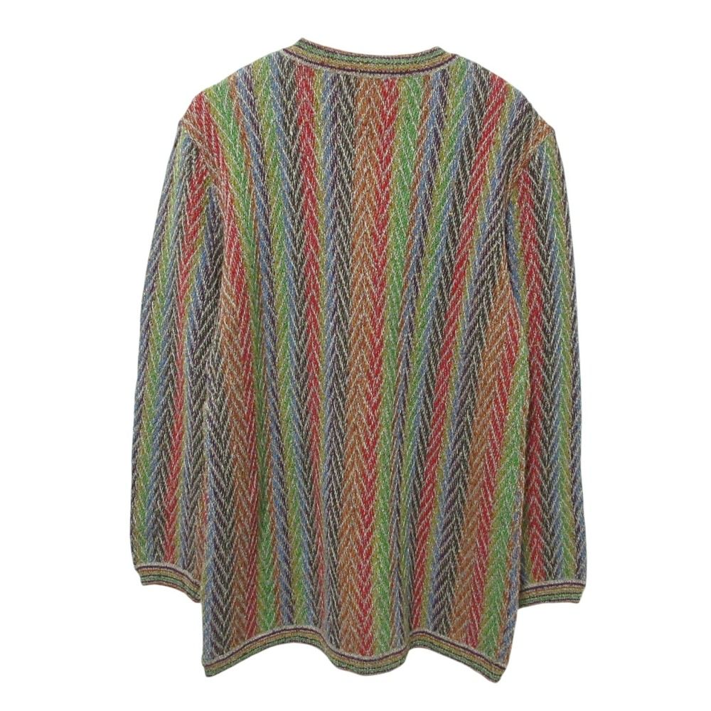 美品 MISSONI ミッソーニ アルパカブレンド 長袖 シェブロン