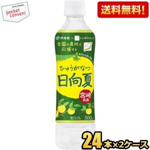 伊藤園 ニッポンエール 宮崎県産日向夏 500gペットボトル 48本(24本×2ケース) ＪＡ全農共同開発商品