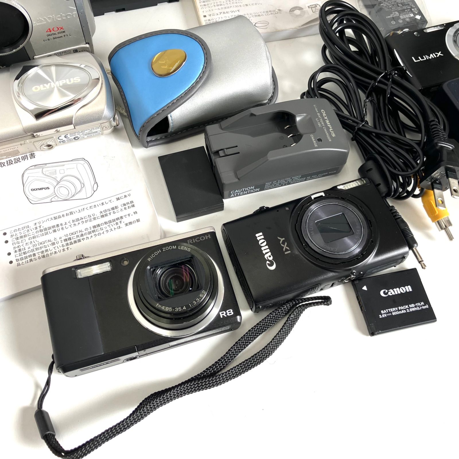 デジタルカメラジャンク品９台 - カメラ、光学機器