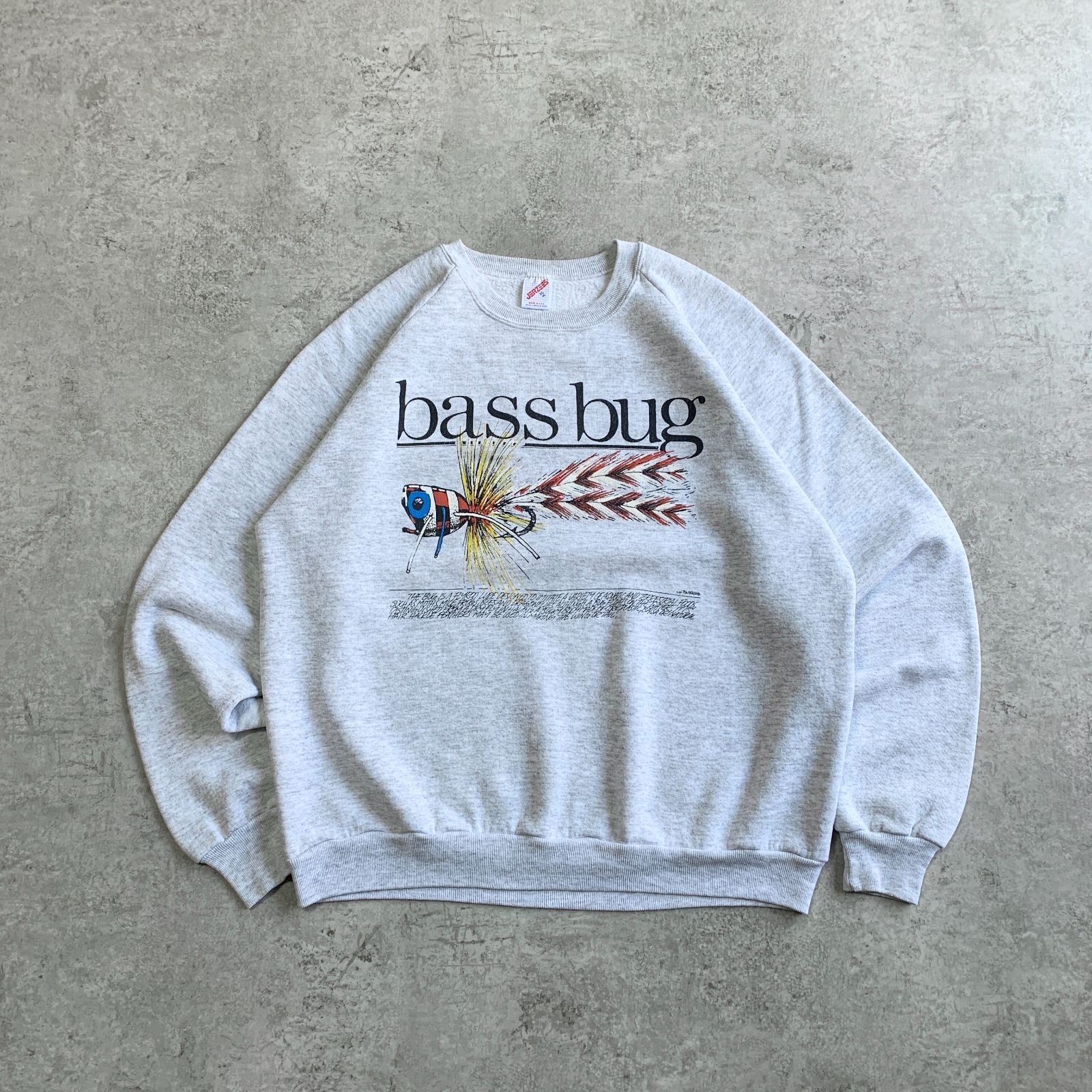 80s USA製JERZEES ” bass bug 