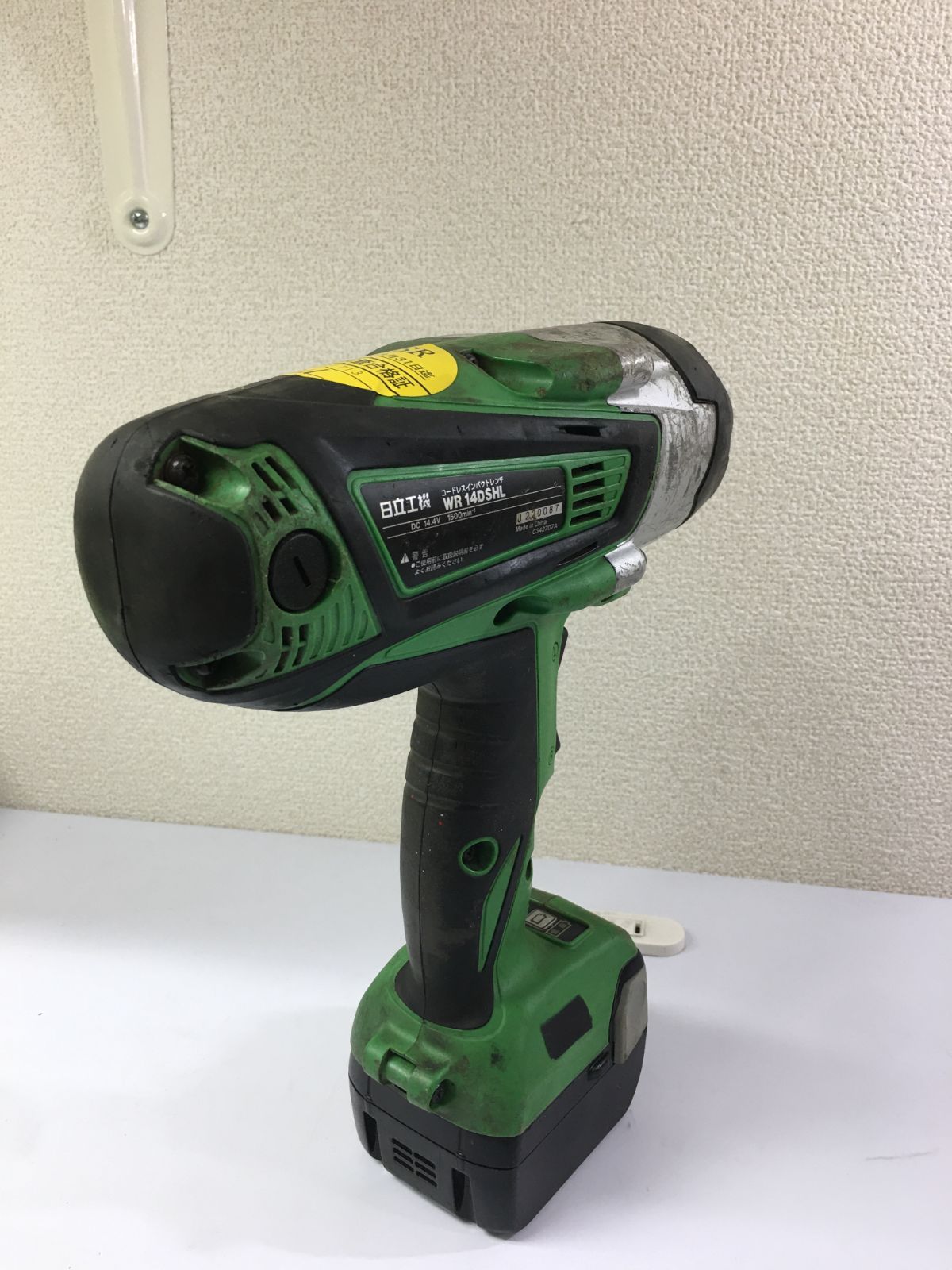 日立工機 14.4V コードレスインパクトレンチ WR14DSHL - メルカリ 