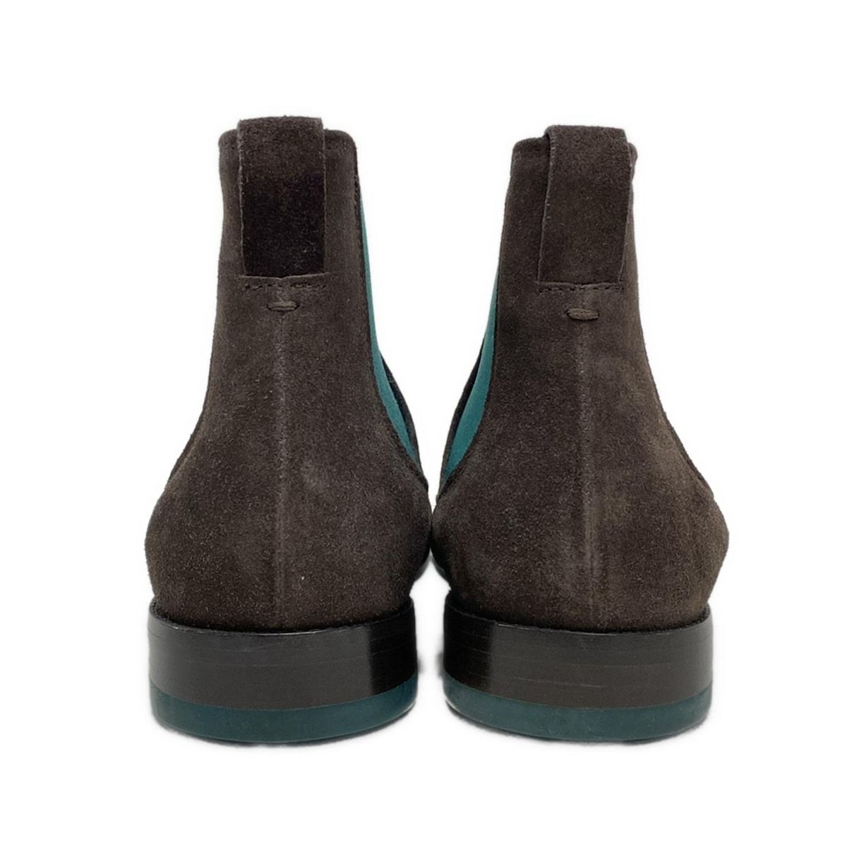 【美品】ポールスミス　ショートブーツ PaulSmith(ポールスミス) ショートブーツ 7 メンズ美品 - ダーク