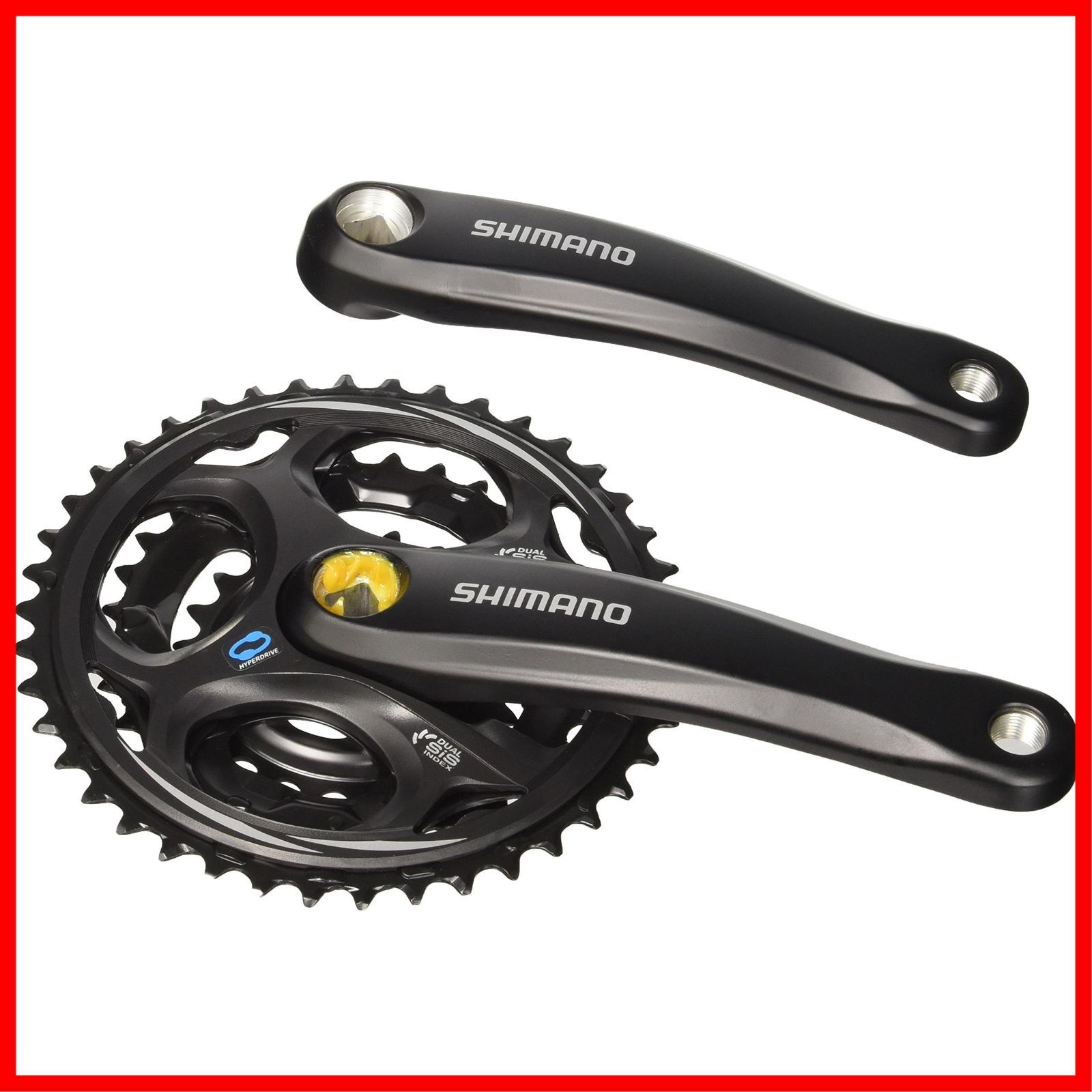 【在庫処分】FC-M311-L 42×32×22T 170mm フロントチェーンホイール(MTB) チェーンガードなし ブラック シマノ(SHIMANO) EFCM311C222XL ALTUS(アルタス)