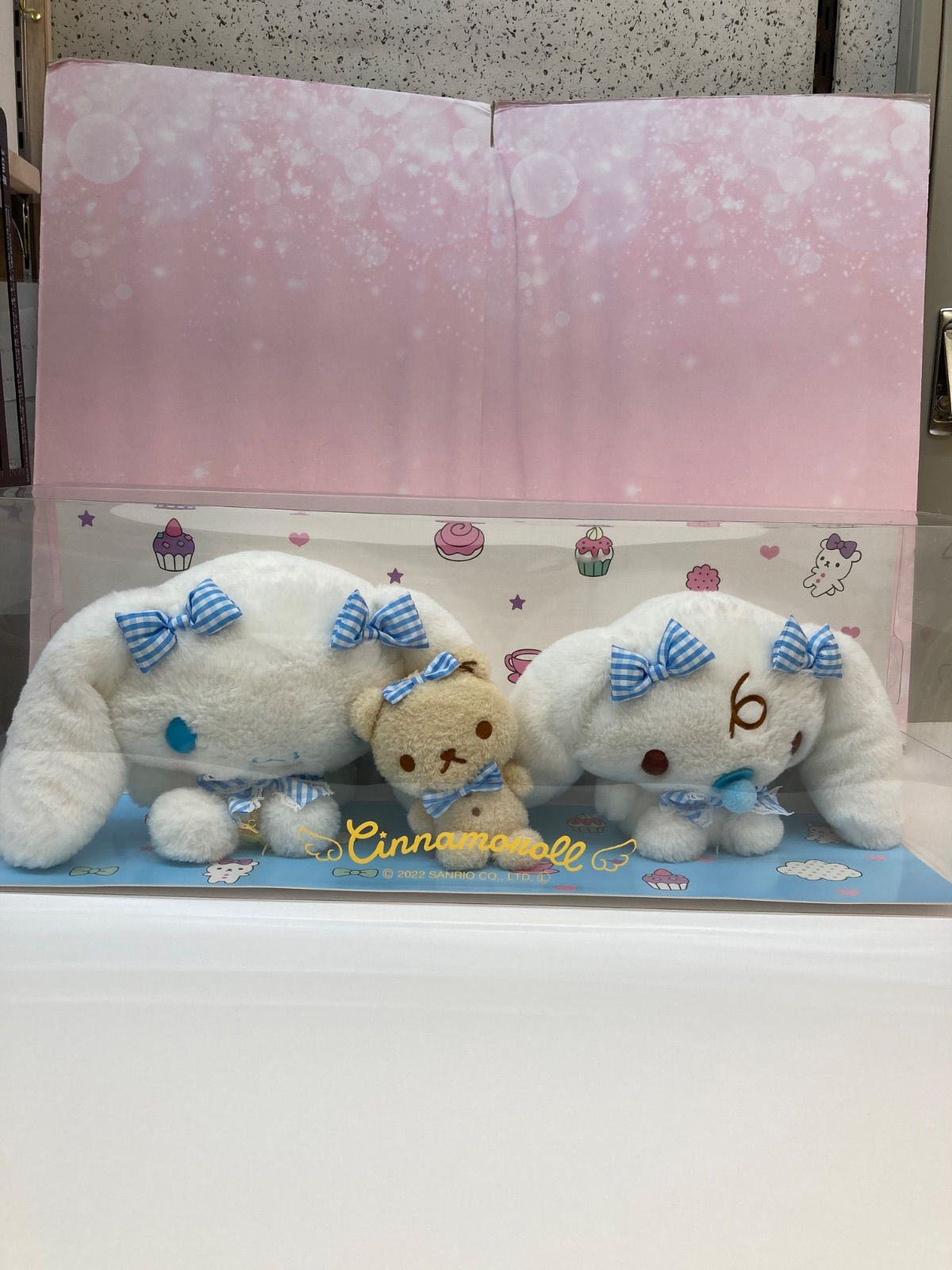 広店】シナモロール EC限定 3Pセット ぬいぐるみ ナカジママーケット