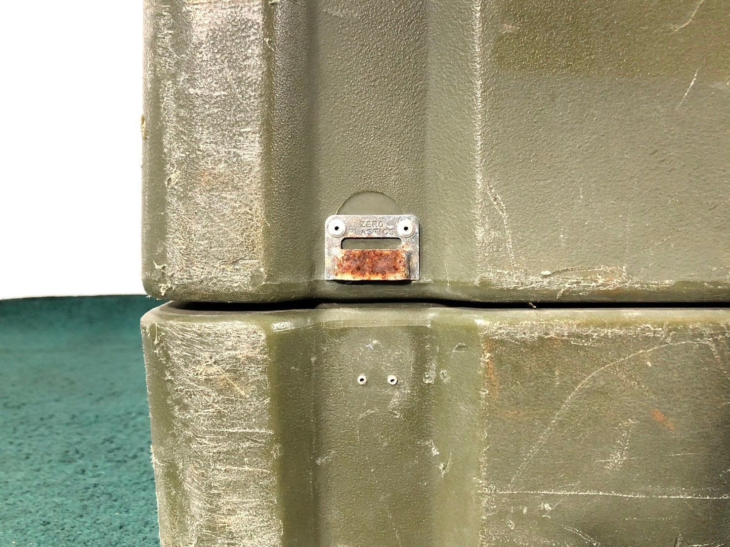 米軍放出品　ハードケース ツールボックス 工具箱 ストレージボックス ミリタリー 米軍放出品 アメリカ製 ECS CASE ハードケース ミリタリー