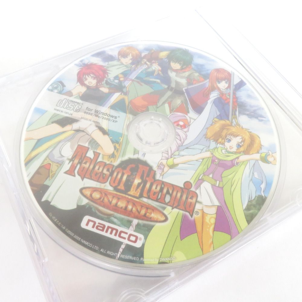 【付属品完品】テイルズオブエターニア オンライン for Windows PC Tales of eternia/テイルズ オブ エターニア オンライン for Windows