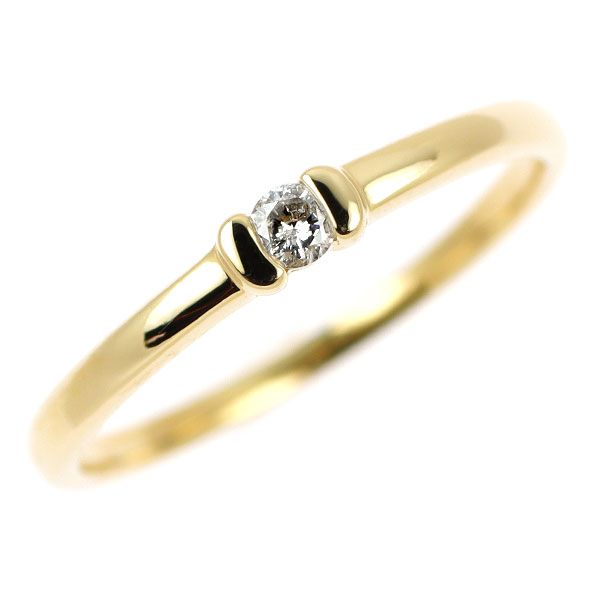 ひとみさま専用ete エテ リング K18YG クロス ダイヤモンドリング K18YG クロス ダイヤモンド リング（230718） ｜ women