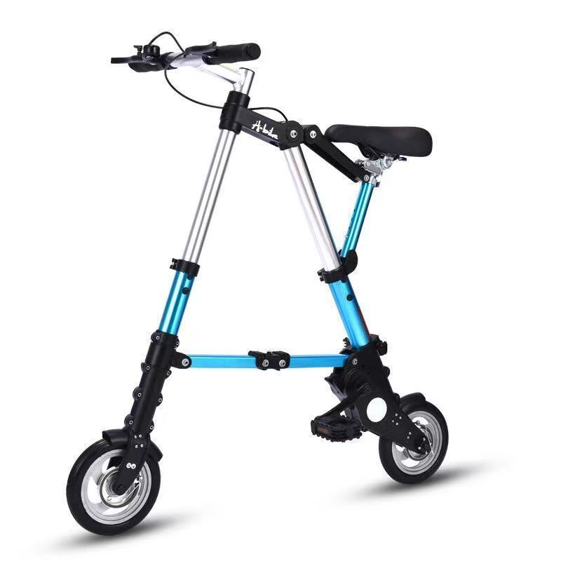 【ほぼ新品】WXQ折りたたみ自転車　A型バイク　10インチ　a-bicycle ほぼ新品】WXQ折りたたみ自転車A型バイク10インチa-bicycle