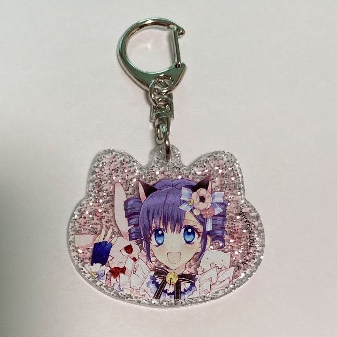 種村有菜 アクリルチャーム ラメチャーム アニカフェ 特典 原画展 ラメアクリルチャーム 種村有菜原画展 アニカフェ 特典 - メルカリ